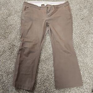 Old Navy Brown Flare-Leg Pants